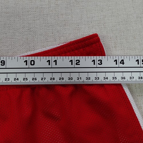 Nike Shorts Youth Size S 4 6 Mesh Red White Trim Retro Vintage Y2K 2000s Preppy - Picture 7 of 9