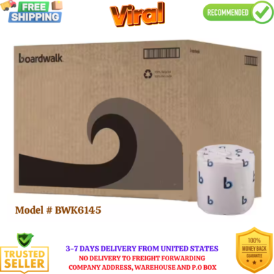 #ad Boardwalk BWK6145 2 Ply Standard Septic Safe 4quot; x 3quot; Toilet Tissue 96 CT New $45.98
