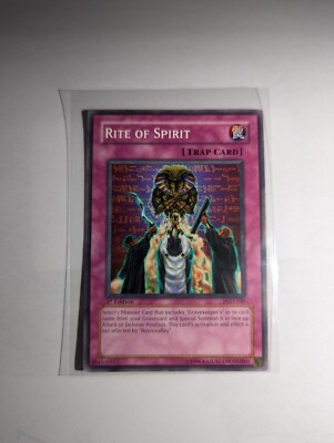 Rite Of Spirit (PGD-100) 1st Edition Yu-Gi-Oh! TCG (Mint Condition/Never Played)