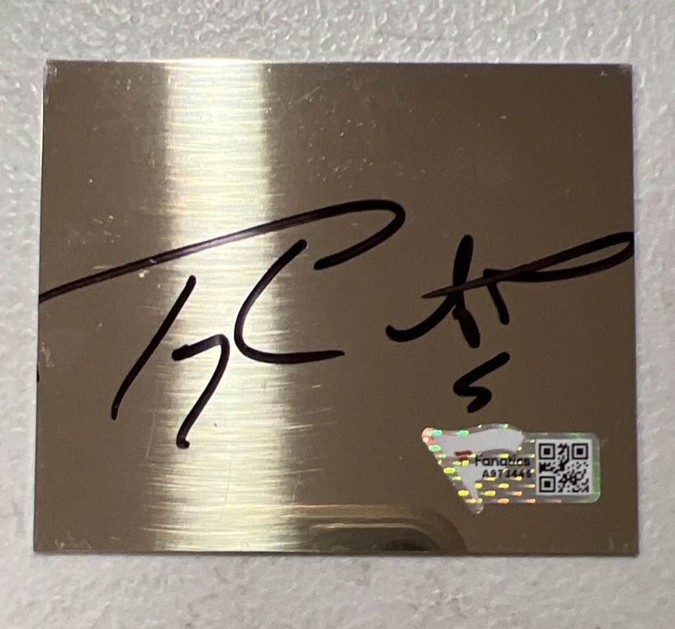 Kenseth Sadler Waltrip Labonte Metal y Vinilo Corte Autos!  Fanáticos Autenticados Foto 3 de 4