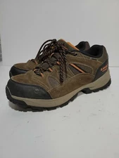 HI-TEC WATERPROOF BROWN LEATHER HIKING MENS 8M SHOES