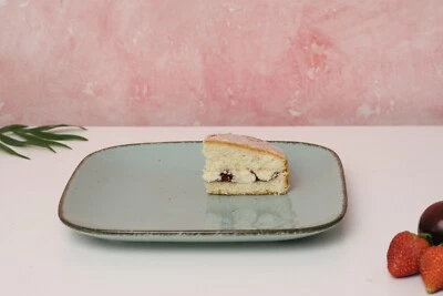 D&F Natural Blue Square Dinner plate set of 4, Christmas Birthday Gift Idea