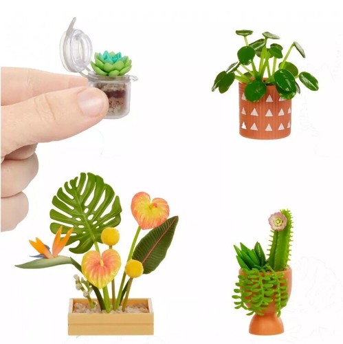 MGA's MINIVERSE MAKE IT MINI BOTANICALS Flowers Plants Deluxe Set 60+ Pieces - Picture 3 of 6
