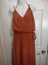 A-Line V-Neck Chiffon Long  Sleeveless Dress M. Holiday Sale $34.99 To $24.99