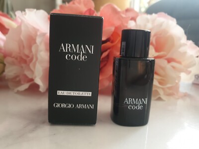 Giorgio Armani Code   Eau De Toilette 7ml Miniatur Neu