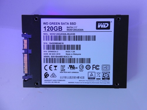 Western Digital 2.5" WD Green PC SSD 120GB SATA 2.5" SSD WDS120G1G0A - Picture 2 of 3