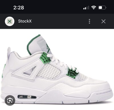 Size 11 - Air Jordan 4 Retro Green Metallic for sale online  display picture 1