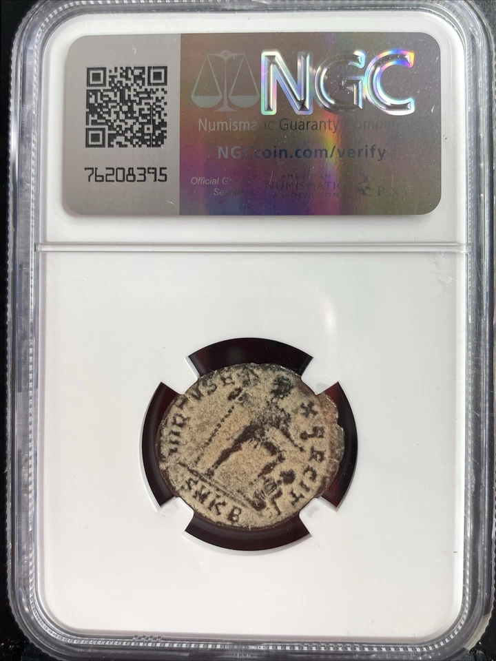 Ancient Roman Coin Emperor Theodosius I 379-395 AD Captive NGC Genuine Certified - Image 2 of 4