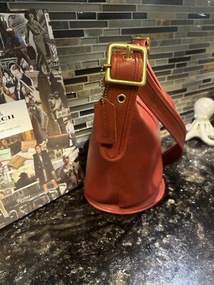 バッグ Vintage Coach Helen's Legacy Bag Red Vintage Coach Helen's Legacy Bag Red Authentic Used | eBay