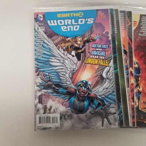 DC Comics The New 52: Earth 2 The World's End 1-13 Series, Carded & Bagged - Picture 4 of 14