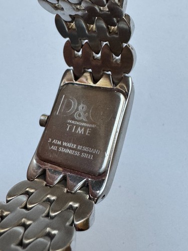 D&G Dolce & Gabbana Damen Quartz - seltenes Design - Batterie neu - Werk läuft - Bild 5 von 5