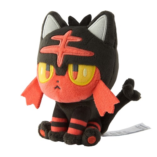 Pokemon Plush doll Pokémon fit Litten & Torracat & Incineroar Japan NEW - 第 3/17 張圖片