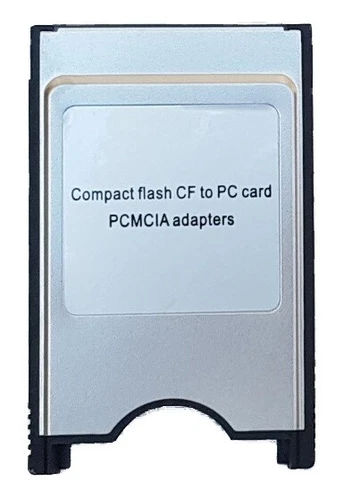 PCMCIA ADPATER TYPE I COMPACT FLASH CF TO PC LAPTOP MEMORY CARD READER 3.3MM