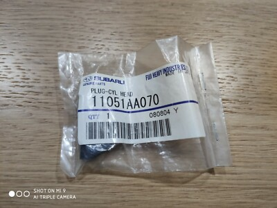 #ad #ad GENUINE NEW OEM SUBARU PLUG CYL HEAD 11051AA070 $18.00