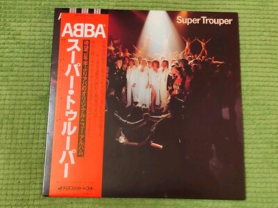 ABBA   Super Trouper, DSP-8004, OBI, NEAR MINT Japan LP, Vinyl