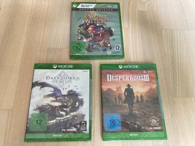 XBOX Series X + Spielesammlung 3 Spiele + Neu in Folie + Nintendo PS1 PS4 PS5