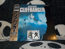 Cliffhanger Widescreen Laserdisc LD Japan OBI Inserts Free Ship 50 Orders