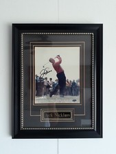 Jack Nicklaus Signed Photograph with Guarantee of Authenticity