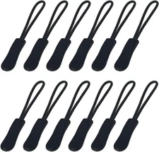 20 PCS Zipper Pull Replacement Nylon Cord Extension Zipper Tab For Backpacks