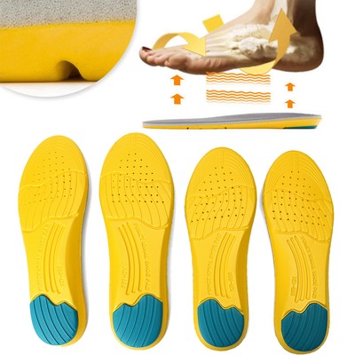 Unisex Memory Foam Insoles Inner Running Sole Slippers Shoe-pad Foot Pad S//M//L