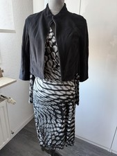 Marc Cain Jacke 3/4 Ärmel Kurze Jacke Gr.36/38 Gr. N4 Schwarz 