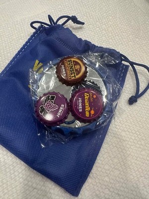 Fallout Jones Soda Official Vault-Tec Bottle Opener Magnet, Caps, and Pouch
