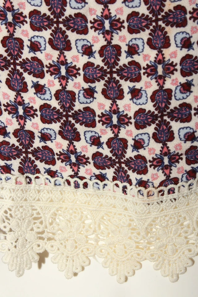 H&M DIVIDED Blouse à manches longues Dames Blouse T EU 32 rose-rouge-blanc cassé - Photo 4/4