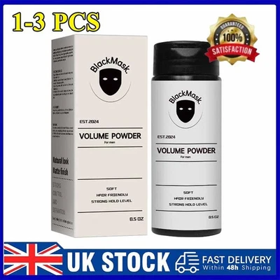 BlackMask Volume Powder Texture Powder for Men, Easy to Apply - Instant Result~