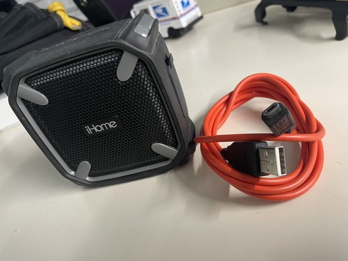 iHome Weather Tough Portable Rechargeable Bluetooth Speaker IBT-371 Tested - Picture 2 of 7