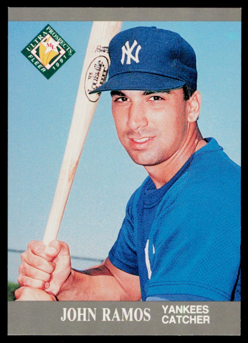 1991 Fleer Ultra  #385 John Ramos New York Yankees