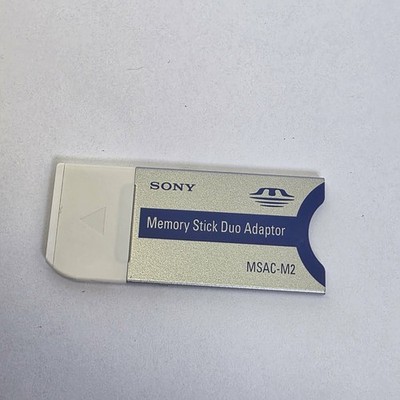 MSAC-M2 Sony PSP Memory Stick Pro Duo Adapter Memory Card Camera Memory Genuine