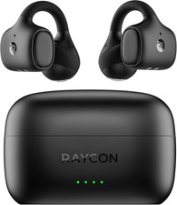Everyday Clip on Earbuds - Open Ear Headphones, Lightweight Wireless Earbuds Blu