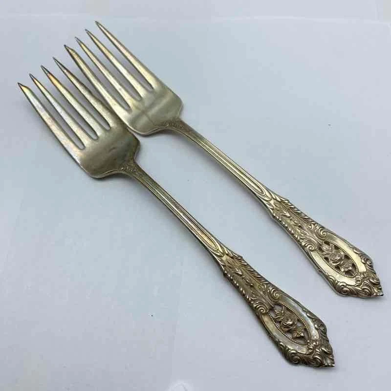 Wallace Antique US Sterling Silver Victorian Fork for sale | eBay