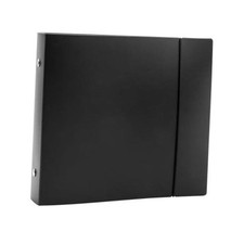 Folder Stencil Storage Binder Cover Clean Transparent 6.8 x 7.87 inches Black