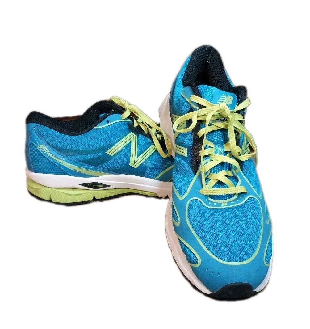 New Balance 851 Acteva Lite Men's Sz 10 Blue Trail Running Shoes, Narrow Fit EXC