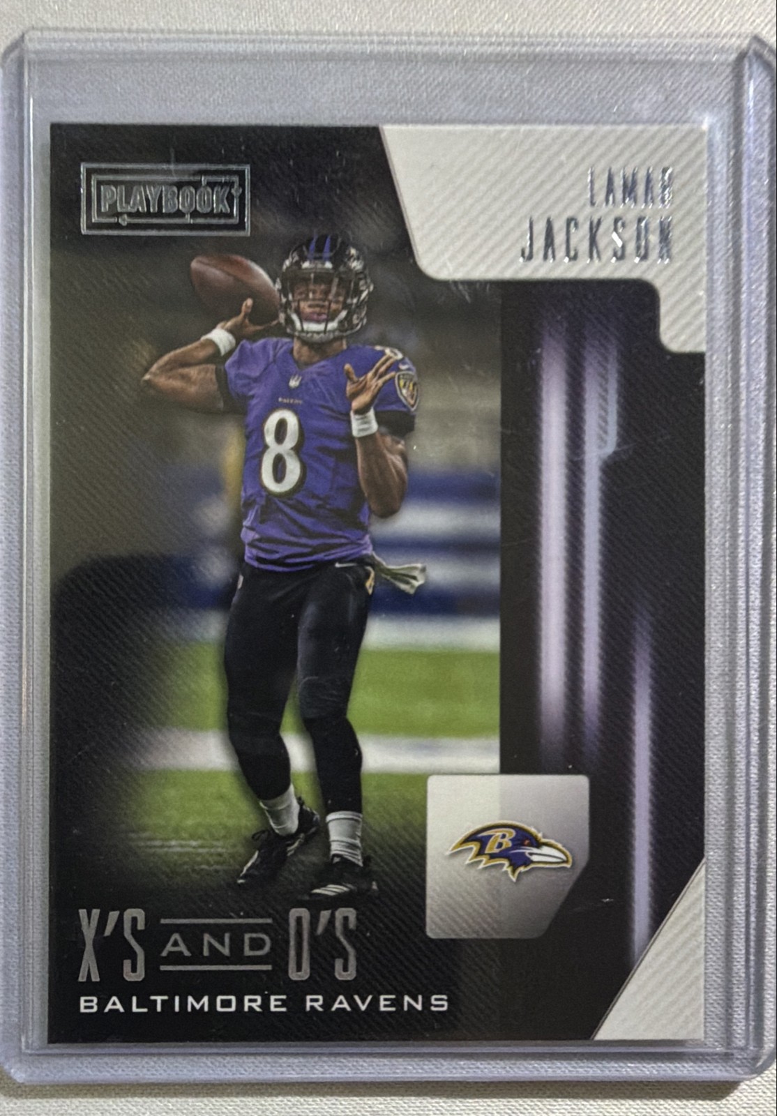 2018 Panini Playbook - X's and O's Lamar Jackson #40 (RC)