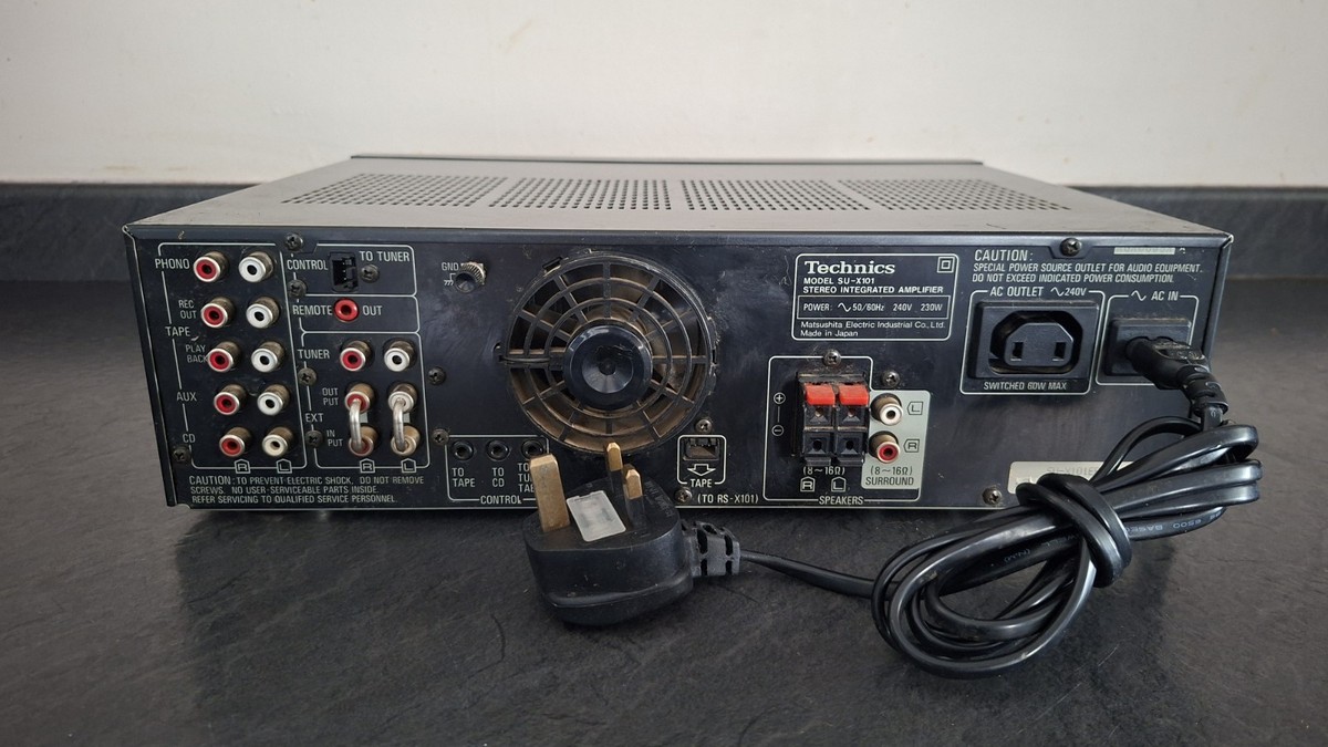 Technics SU-X101 Stereo Integrated Amplifier for sale online | eBay