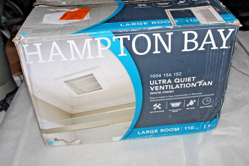 Hampton Bay BPT18-34A-5 ENERGY STAR 110 CFM Ceiling Mount Bathroom Exhaust Fan - Picture 2 of 14