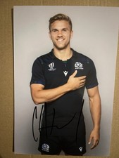Chris Harris / Scotland Rugby Sighed 6x4 Photo