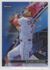 2021 Topps Finest Blue Refractor /150 Dylan Carlson #42 04br