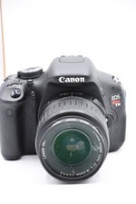 Canon EOS Rebel T3i with 18-55mm lens. shutter count: 33865
