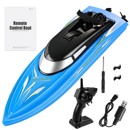 RC Boat Remote Control Boats for Pools and Lakes, Wemfg RH701 15km/h High Spe... - Picture 5 of 6