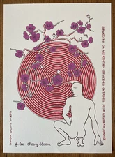 Gay Art Original Drawing signé  F.Lee