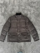 Jeff Banks London Men's Black Grey Coat Jacket Extra Large XL