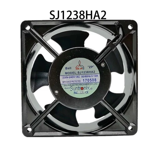 SJ1238HA2 Suntronix SAN JUN 220V 0.13A 2-Pin 120*120*38MM Chassis Cooling Fan