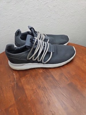 Adidas Lite Racer Adapt 3.0 Mens Size 13 Black Gray Running Sneakers Pre-Owned