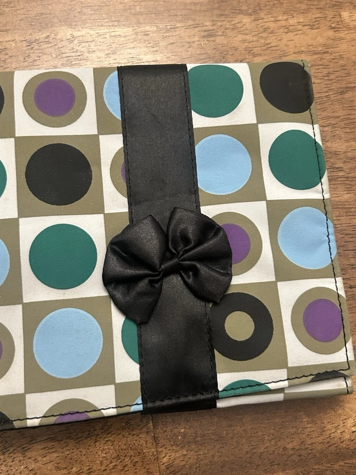 MICHE CLASSIC SHELL “Lizzy” Con Cinta Negra - Lazo Negro - Lunares Fiesta Diversión Foto 3 de 4