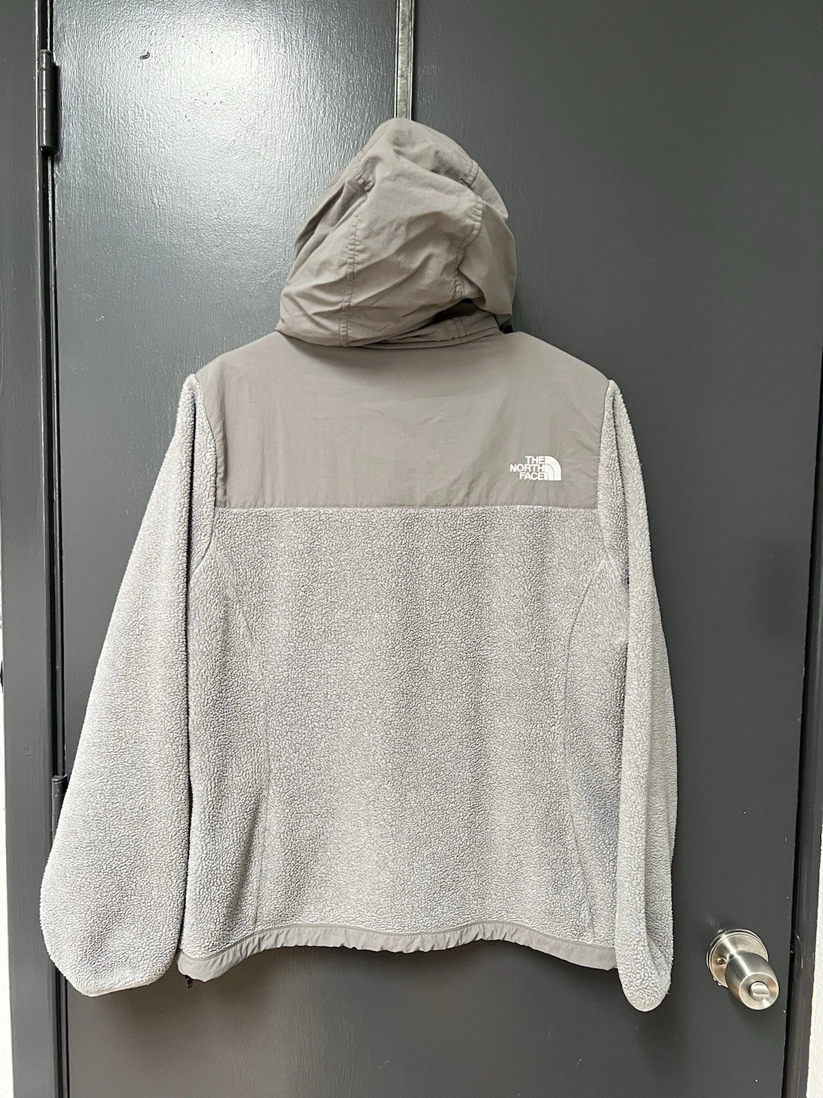 north-face denali polartec fleece hoodie jacket