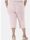 Just My Size Women’s Plus Pink Floral Millennium Capris 2X NWT — photo 4