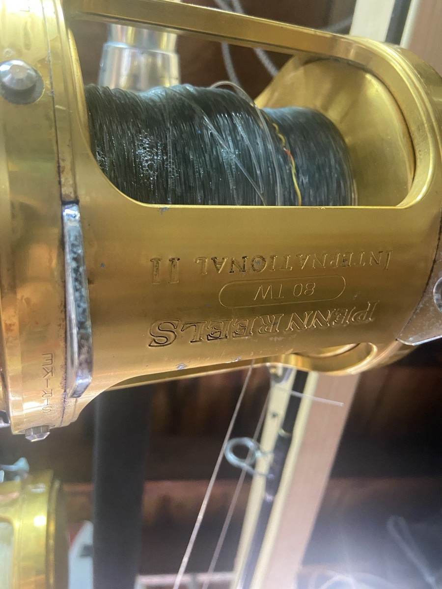 Penn International II 80TW Big Game Trolling Reel Excellent